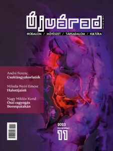 Megjelent az Újvárad novemberi lapszáma