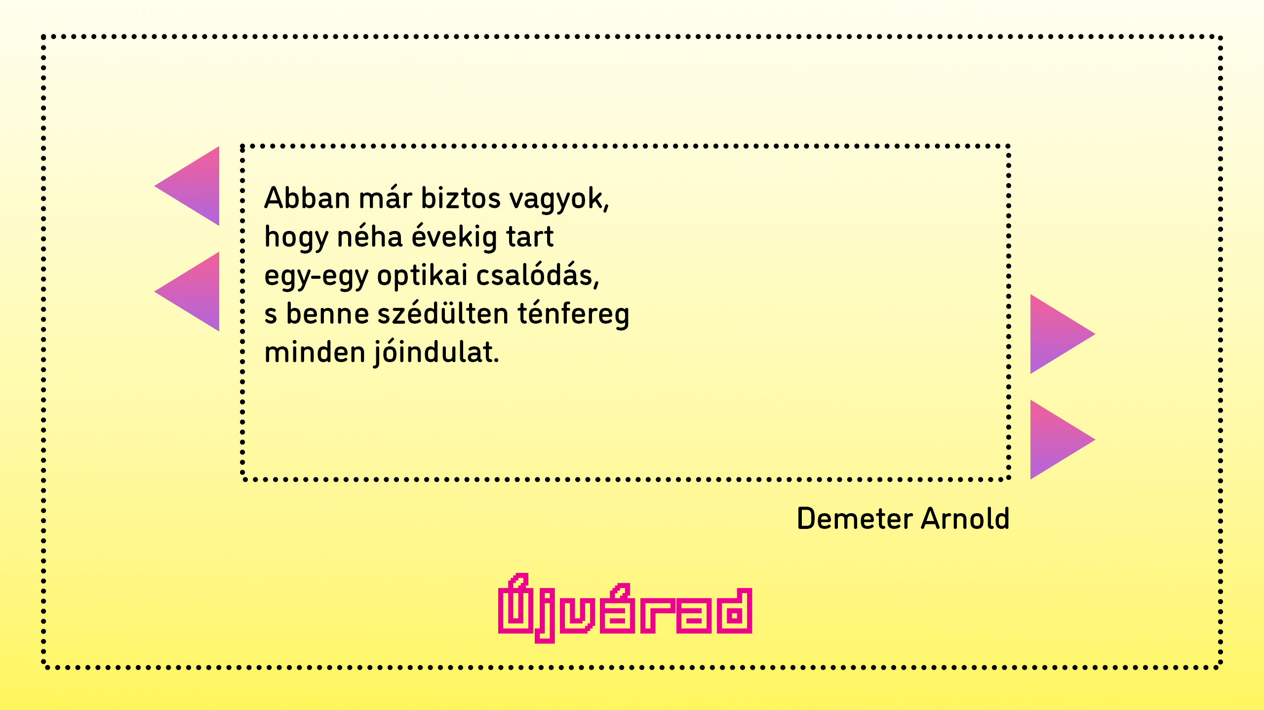 Demeter Arnold versei