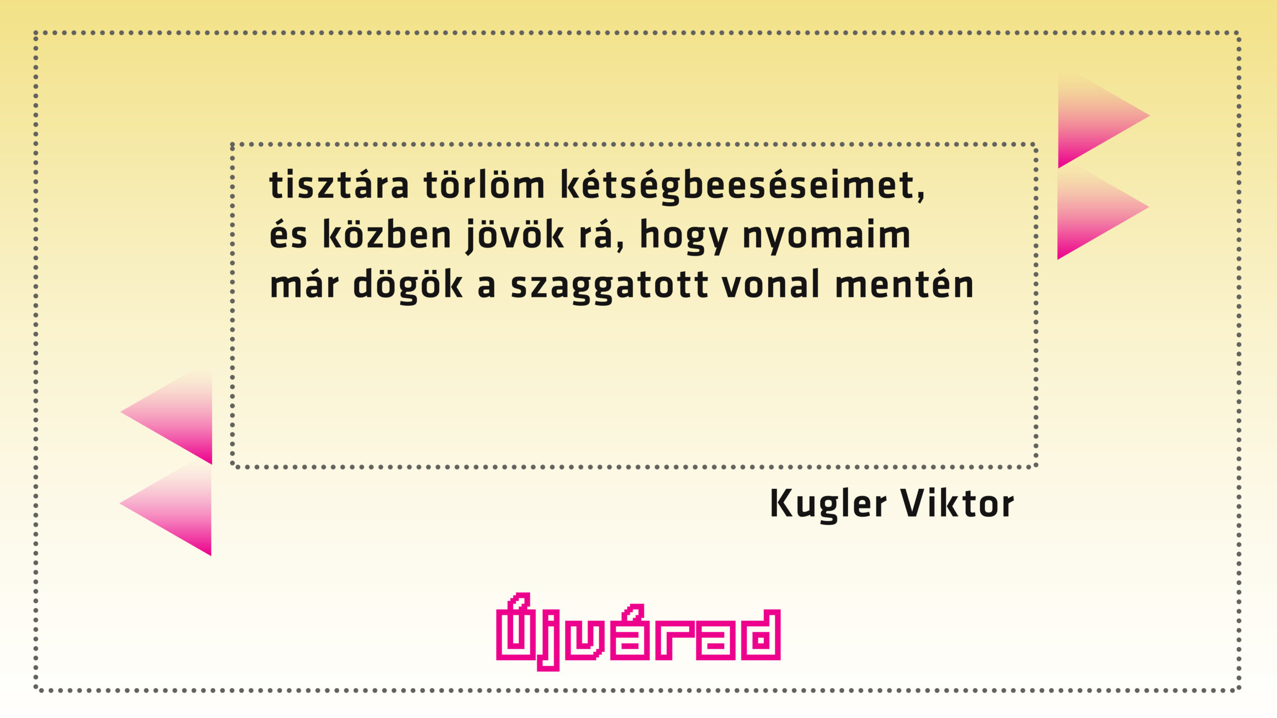 Kugler Viktor versei